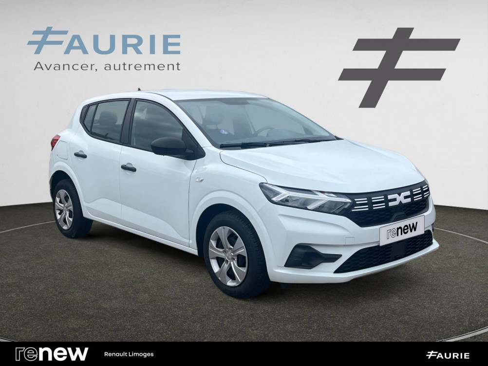 Acheter Dacia Sandero Sandero SCe 65 Essential 5p occasion dans les concessions du Groupe Faurie