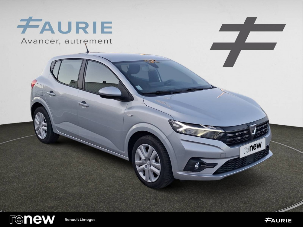 Acheter Dacia Sandero Sandero TCe 90 Confort 5p occasion dans les concessions du Groupe Faurie