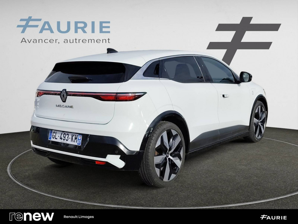 Acheter Renault Megane E-Tech Megane E-Tech EV60 220 ch super charge Techno 5p occasion dans les concessions du Groupe Faurie