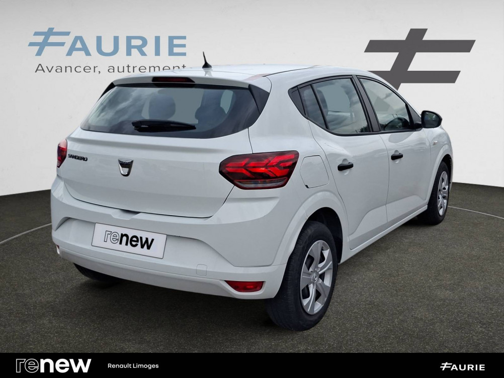 Acheter Dacia Sandero Sandero SCe 65 Essential 5p occasion dans les concessions du Groupe Faurie