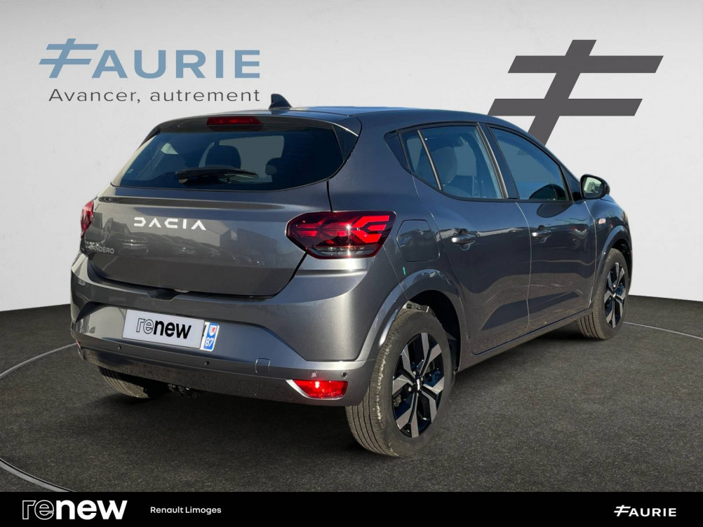 Acheter Dacia Sandero Sandero TCe 90 GSR2 Journey 5p occasion dans les concessions du Groupe Faurie