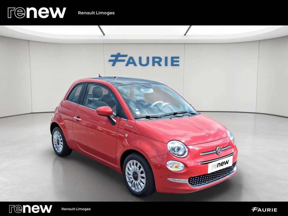 Acheter Fiat 500 500 1.0 70 ch Hybride BSG S/S Dolcevita 3p occasion dans les concessions du Groupe Faurie