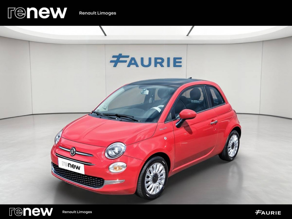 Acheter Fiat 500 500 1.0 70 ch Hybride BSG S/S Dolcevita 3p occasion dans les concessions du Groupe Faurie