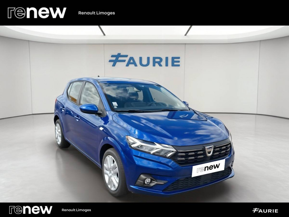 Acheter Dacia Sandero Sandero SCe 65 Confort 5p occasion dans les concessions du Groupe Faurie