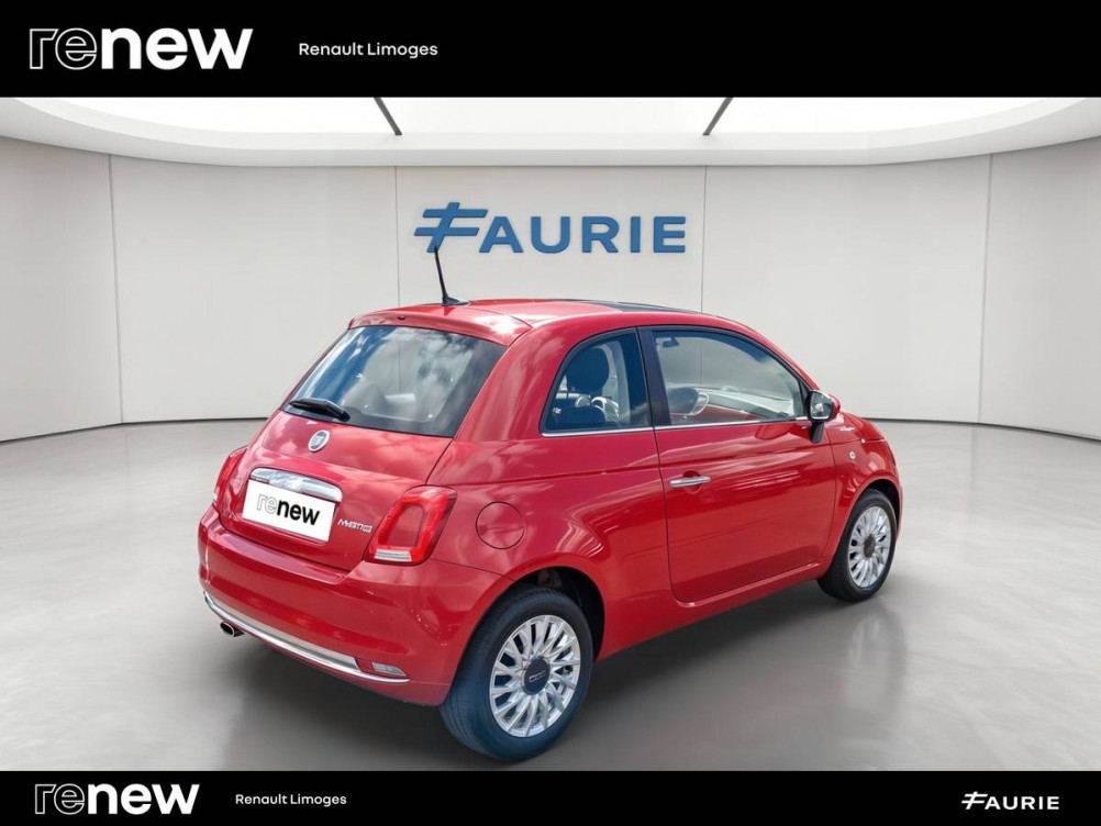 Acheter Fiat 500 500 1.0 70 ch Hybride BSG S/S Dolcevita 3p occasion dans les concessions du Groupe Faurie