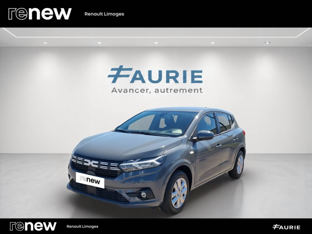 Acheter Dacia Sandero Sandero TCe 90 Expression 5p occasion dans les concessions du Groupe Faurie