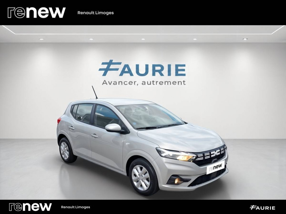 Acheter Dacia Sandero Sandero SCe 65 Expression 5p occasion dans les concessions du Groupe Faurie