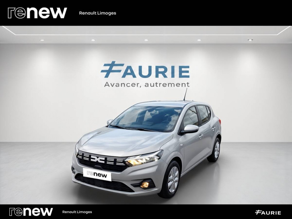 Acheter Dacia Sandero Sandero SCe 65 Expression 5p occasion dans les concessions du Groupe Faurie