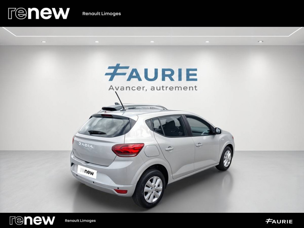 Acheter Dacia Sandero Sandero SCe 65 Expression 5p occasion dans les concessions du Groupe Faurie