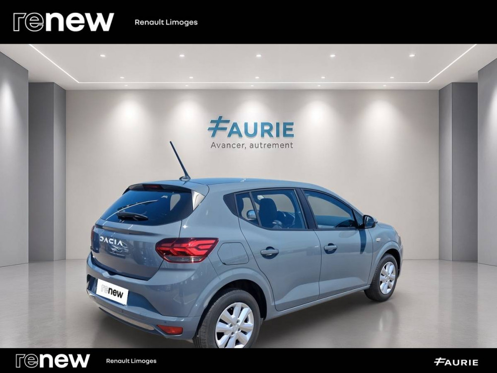 Acheter Dacia Sandero Sandero ECO-G 100 Expression 5p occasion dans les concessions du Groupe Faurie