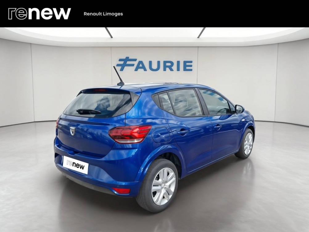 Acheter Dacia Sandero Sandero SCe 65 Confort 5p occasion dans les concessions du Groupe Faurie