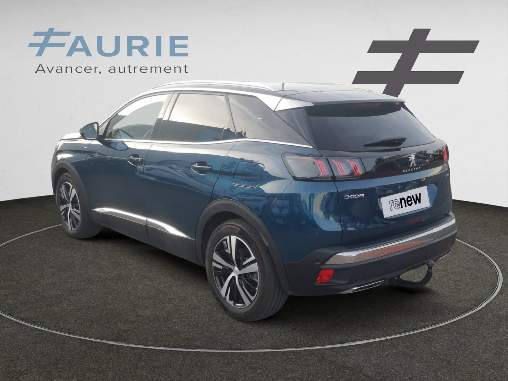 Acheter Peugeot 3008 3008 Hybrid 225 e-EAT8 GT 5p occasion dans les concessions du Groupe Faurie
