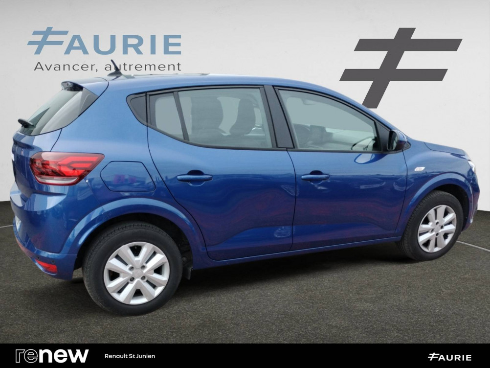 Acheter Dacia Sandero Sandero ECO-G 100 Expression 5p occasion dans les concessions du Groupe Faurie