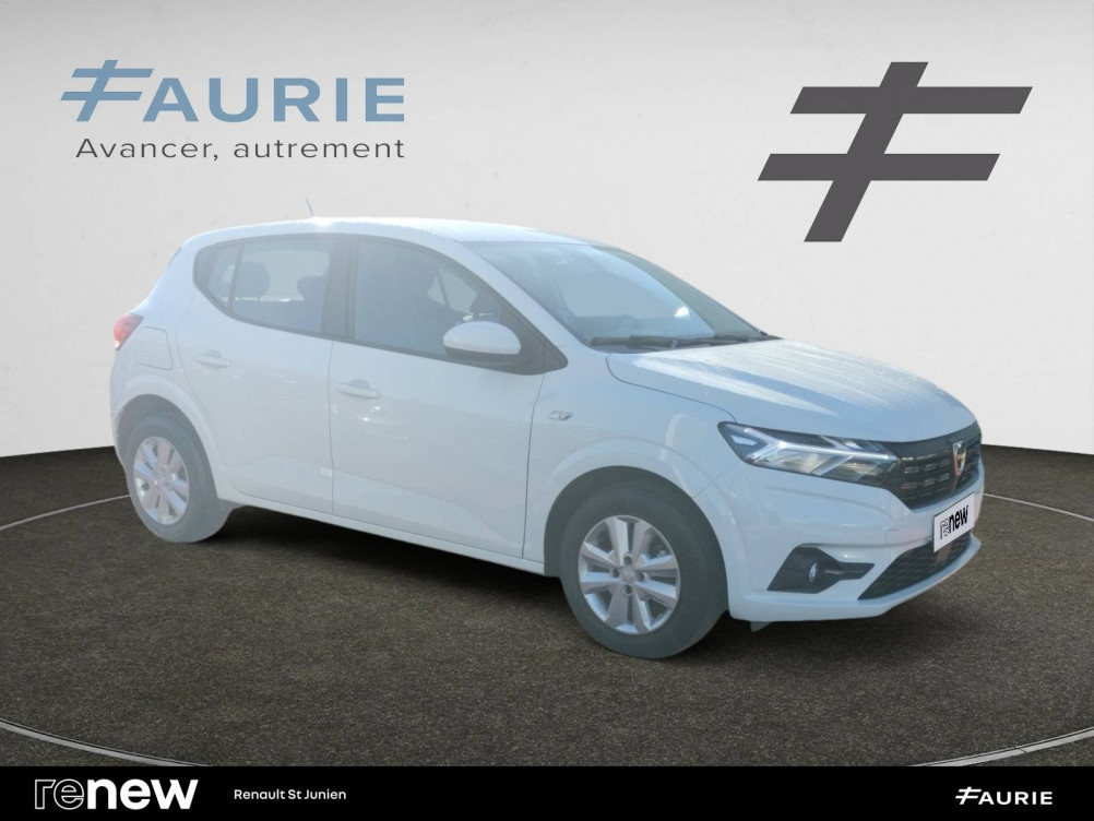 Acheter Dacia Sandero Sandero SCe 65 - 22 Confort 5p occasion dans les concessions du Groupe Faurie