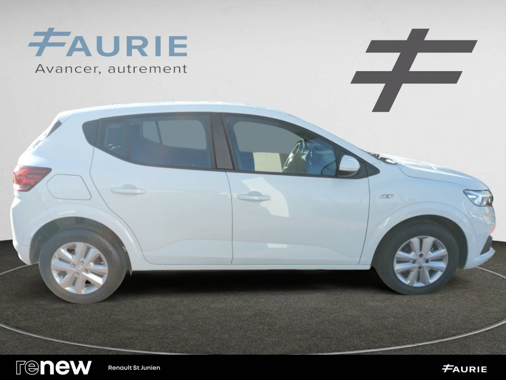 Acheter Dacia Sandero Sandero SCe 65 - 22 Confort 5p occasion dans les concessions du Groupe Faurie