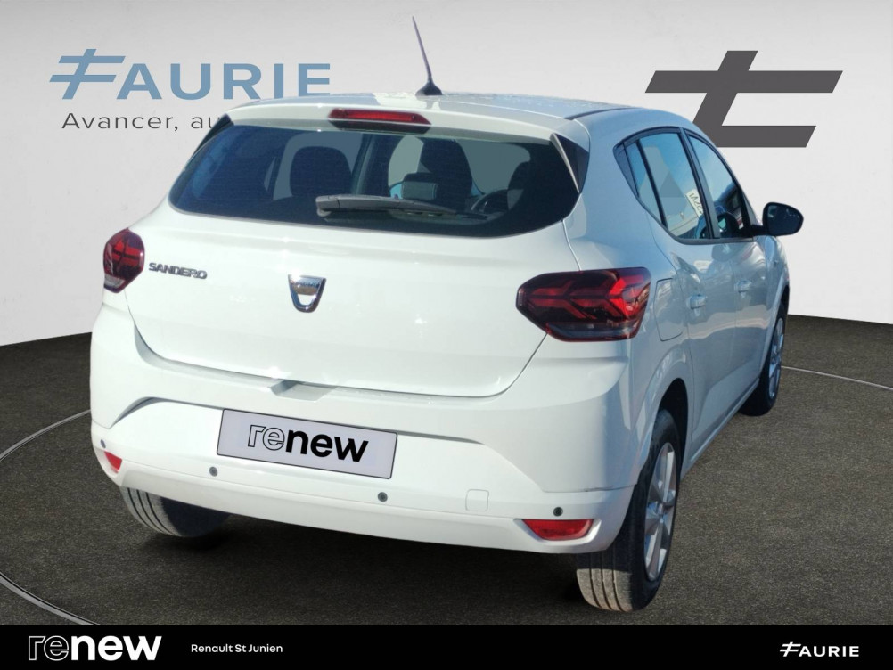 Acheter Dacia Sandero Sandero SCe 65 - 22 Confort 5p occasion dans les concessions du Groupe Faurie