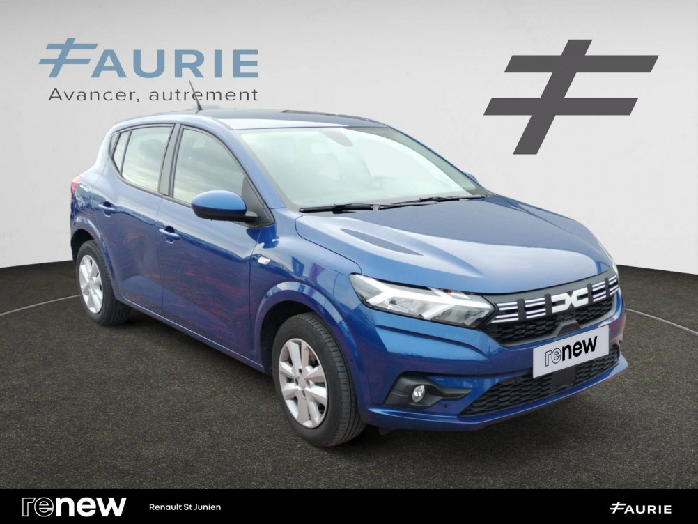 Acheter Dacia Sandero Sandero ECO-G 100 Expression 5p occasion dans les concessions du Groupe Faurie