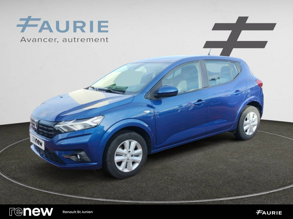 Acheter Dacia Sandero Sandero ECO-G 100 - 22B Confort 5p occasion dans les concessions du Groupe Faurie