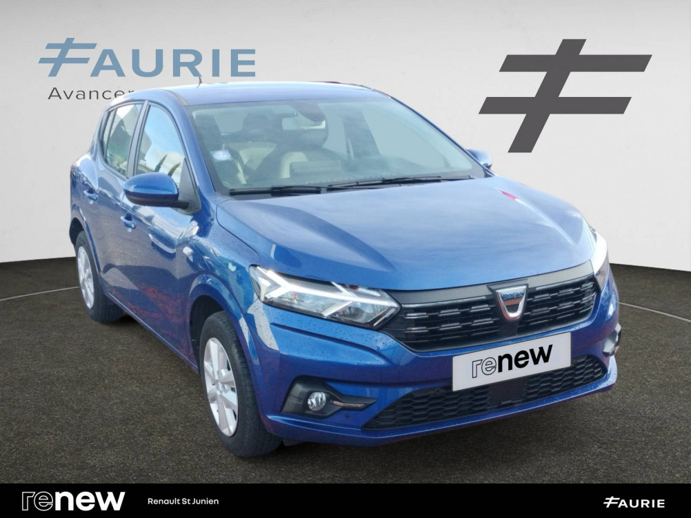 Acheter Dacia Sandero Sandero ECO-G 100 - 22B Confort 5p occasion dans les concessions du Groupe Faurie