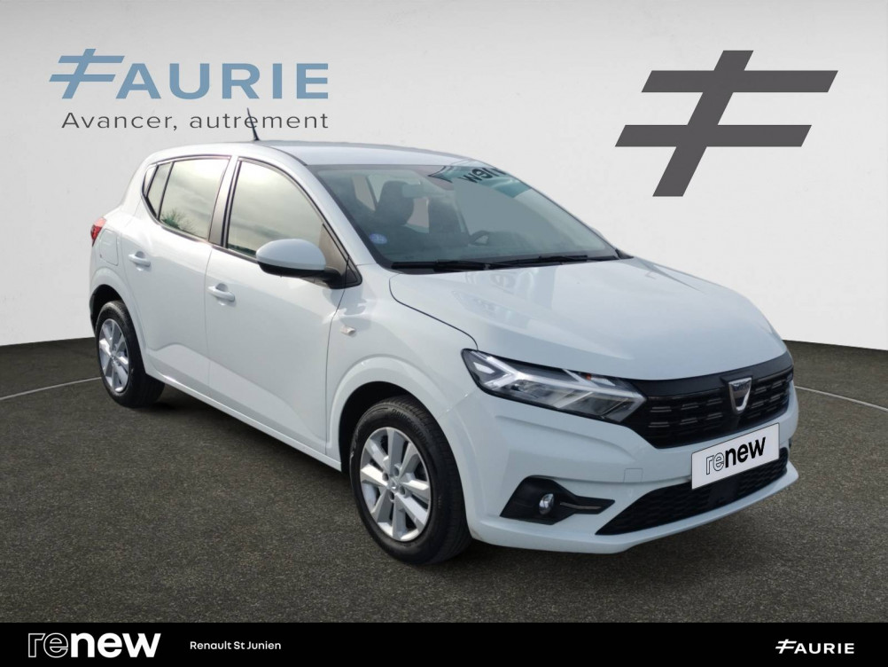 Acheter Dacia Sandero Sandero ECO-G 100 - 22 Confort 5p occasion dans les concessions du Groupe Faurie