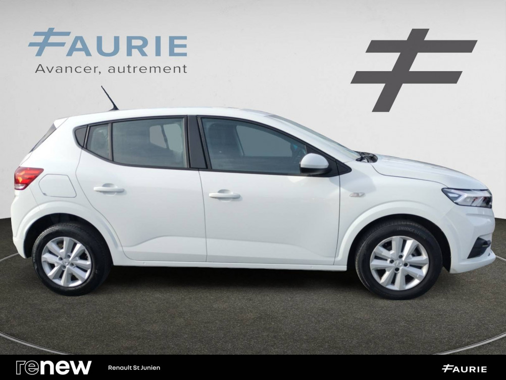 Acheter Dacia Sandero Sandero ECO-G 100 - 22 Confort 5p occasion dans les concessions du Groupe Faurie