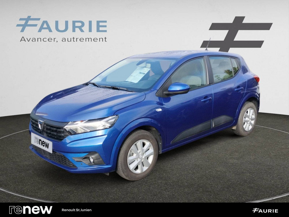 Acheter Dacia Sandero Sandero TCe 90 - 22 Confort 5p occasion dans les concessions du Groupe Faurie