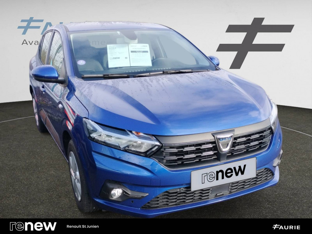 Acheter Dacia Sandero Sandero TCe 90 - 22 Confort 5p occasion dans les concessions du Groupe Faurie