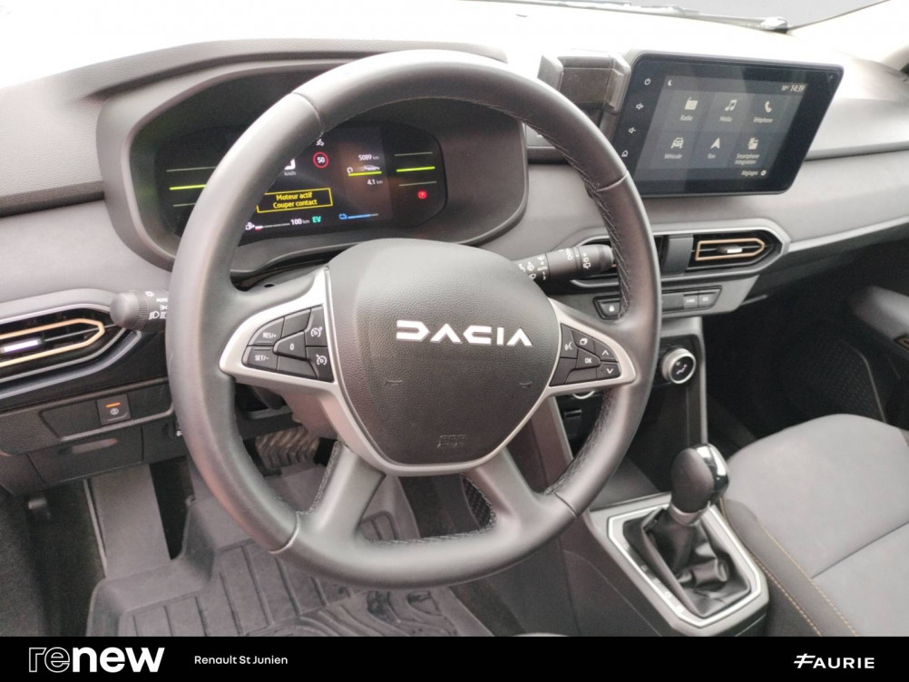 Acheter Dacia Jogger Jogger Hybrid 140 7 places GSR2 Extreme 5p occasion dans les concessions du Groupe Faurie