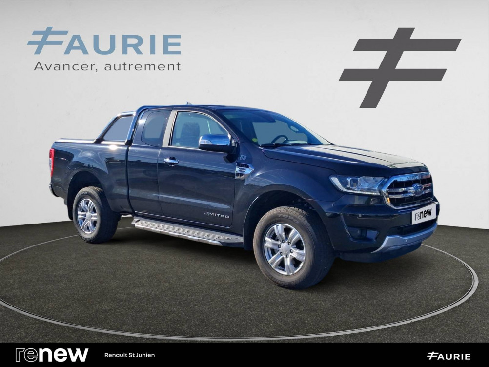 Acheter Ford Ranger RANGER SUPER CABINE 2.0 ECOBLUE 213 BV10 LIMITED 4p occasion dans les concessions du Groupe Faurie