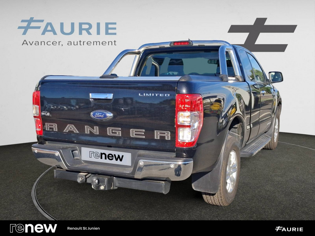 Acheter Ford Ranger RANGER SUPER CABINE 2.0 ECOBLUE 213 BV10 LIMITED 4p occasion dans les concessions du Groupe Faurie