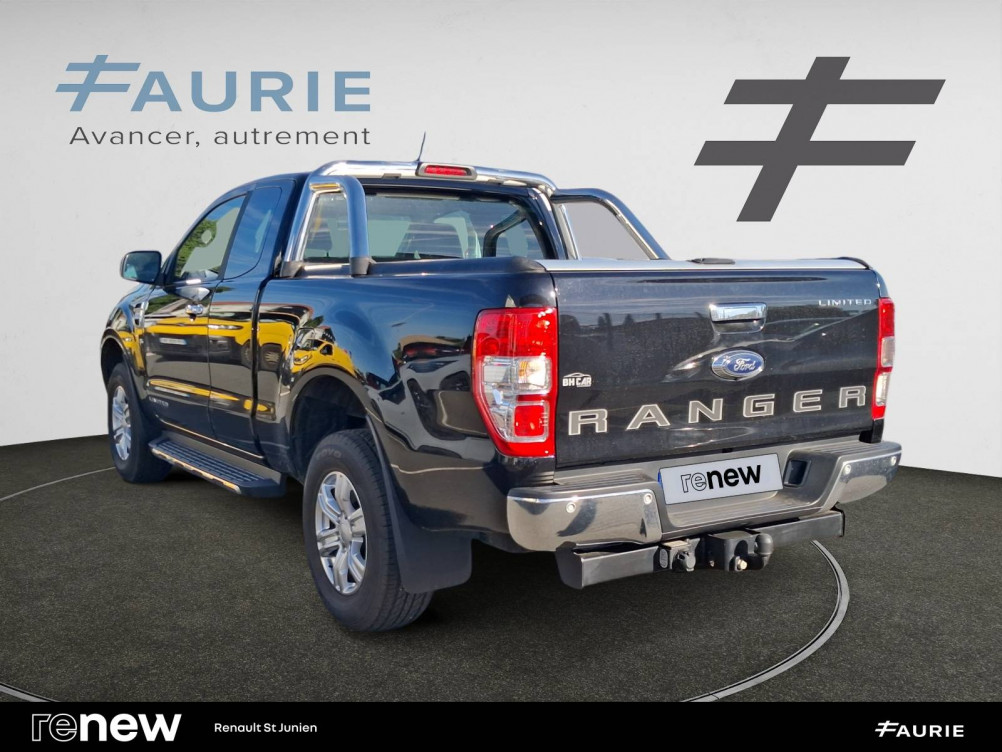 Acheter Ford Ranger RANGER SUPER CABINE 2.0 ECOBLUE 213 BV10 LIMITED 4p occasion dans les concessions du Groupe Faurie