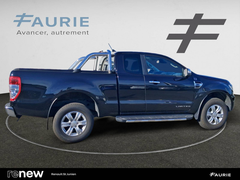 Acheter Ford Ranger RANGER SUPER CABINE 2.0 ECOBLUE 213 BV10 LIMITED 4p occasion dans les concessions du Groupe Faurie