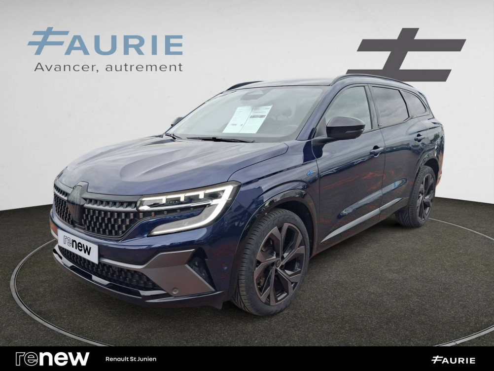 Acheter Renault Espace 6 Espace E-Tech hybrid 200 esprit Alpine 5p occasion dans les concessions du Groupe Faurie