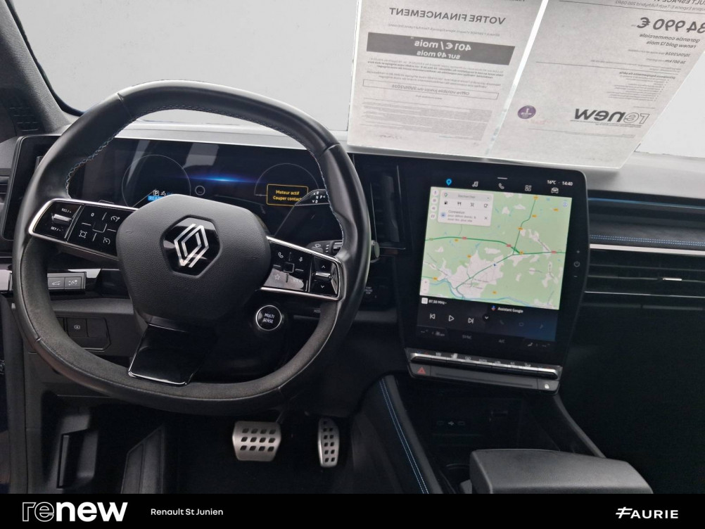 Acheter Renault Espace 6 Espace E-Tech hybrid 200 esprit Alpine 5p occasion dans les concessions du Groupe Faurie