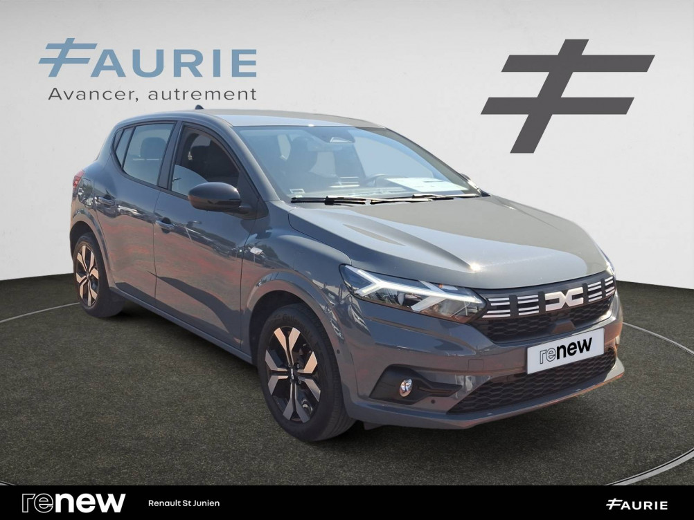 Acheter Dacia Sandero Sandero TCe 90 GSR2 Journey 5p occasion dans les concessions du Groupe Faurie