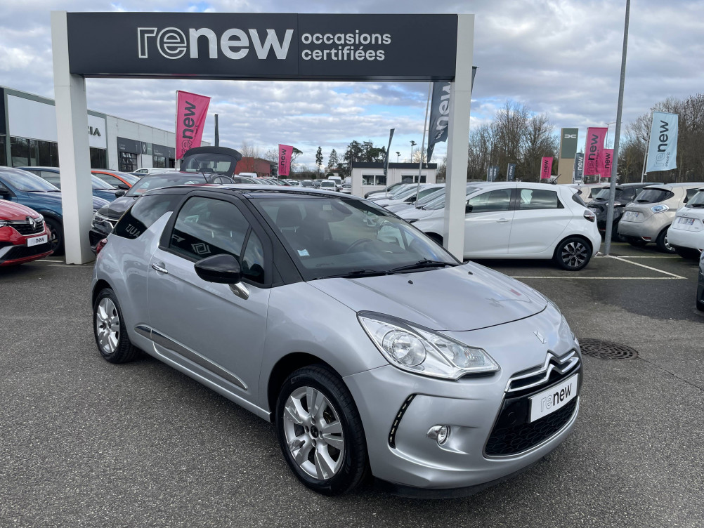 Acheter Ds Ds3 DS 3 PureTech 82 BVM So Chic 3p occasion dans les concessions du Groupe Faurie