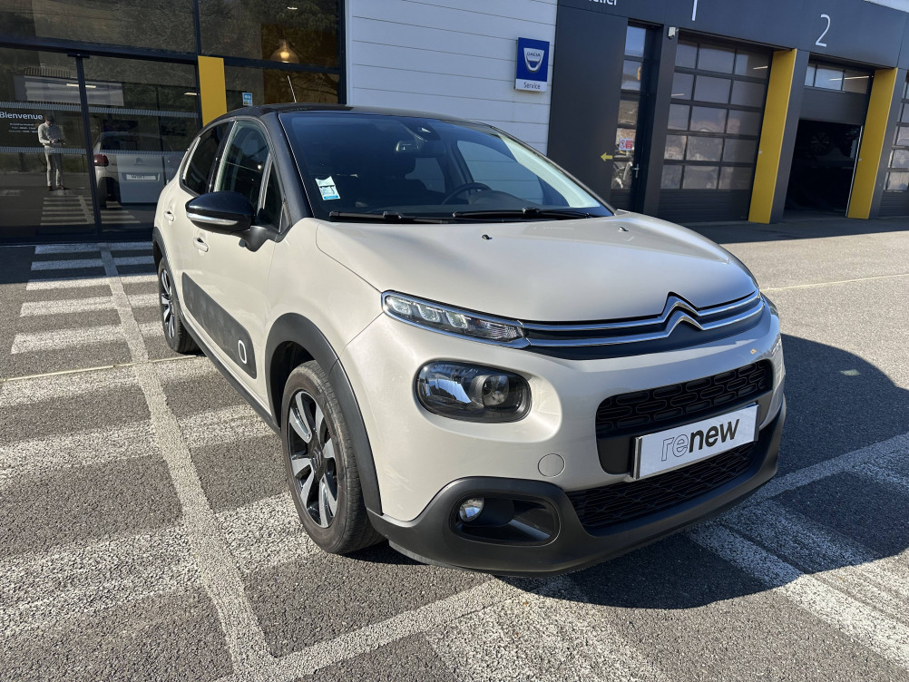 Acheter Citroën C3 C3 PureTech 110 S&S BVM6 Shine 5p occasion dans les concessions du Groupe Faurie