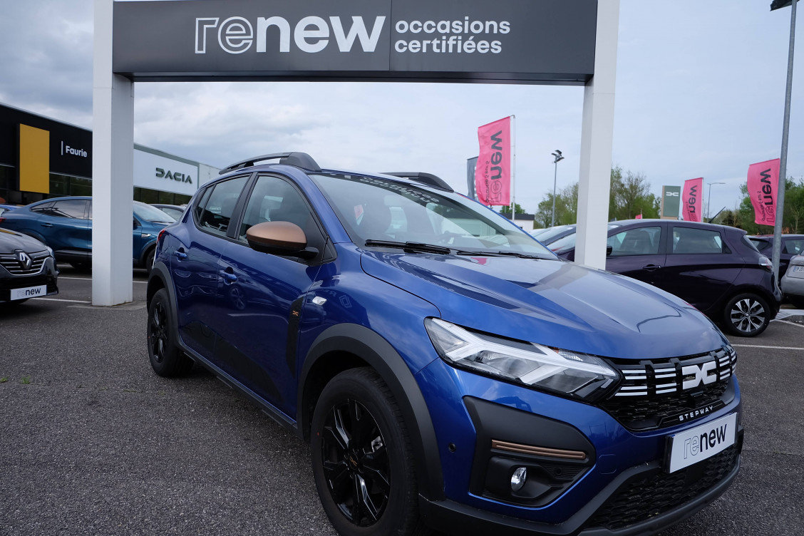 Acheter Dacia Sandero Sandero TCe 90 CVT Stepway Extreme 5p occasion dans les concessions du Groupe Faurie