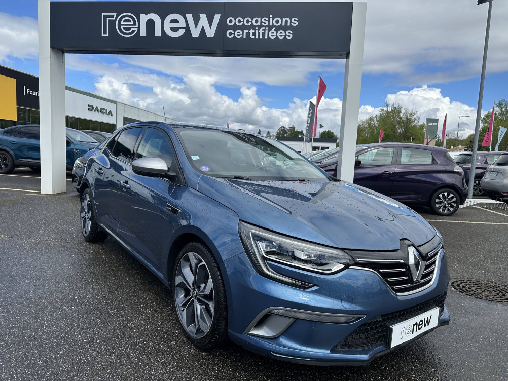 Acheter Renault Megane 4 Mégane IV Berline TCe 130 Energy EDC Intens 5p occasion dans les concessions du Groupe Faurie