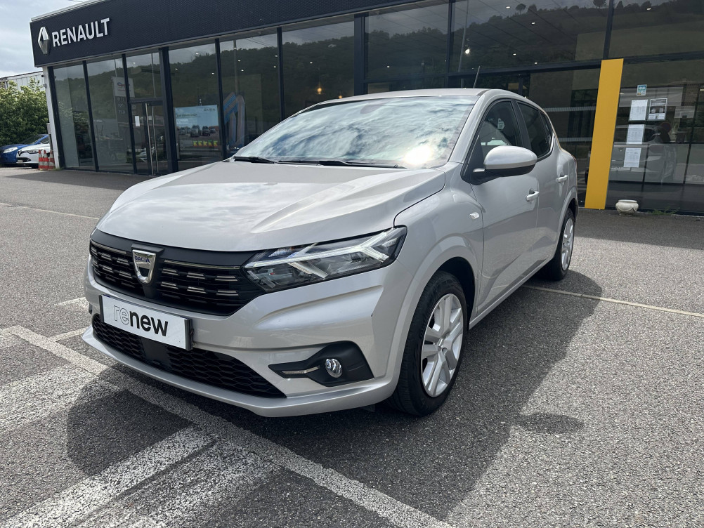 Acheter Dacia Sandero Sandero ECO-G 100 Confort 5p occasion dans les concessions du Groupe Faurie