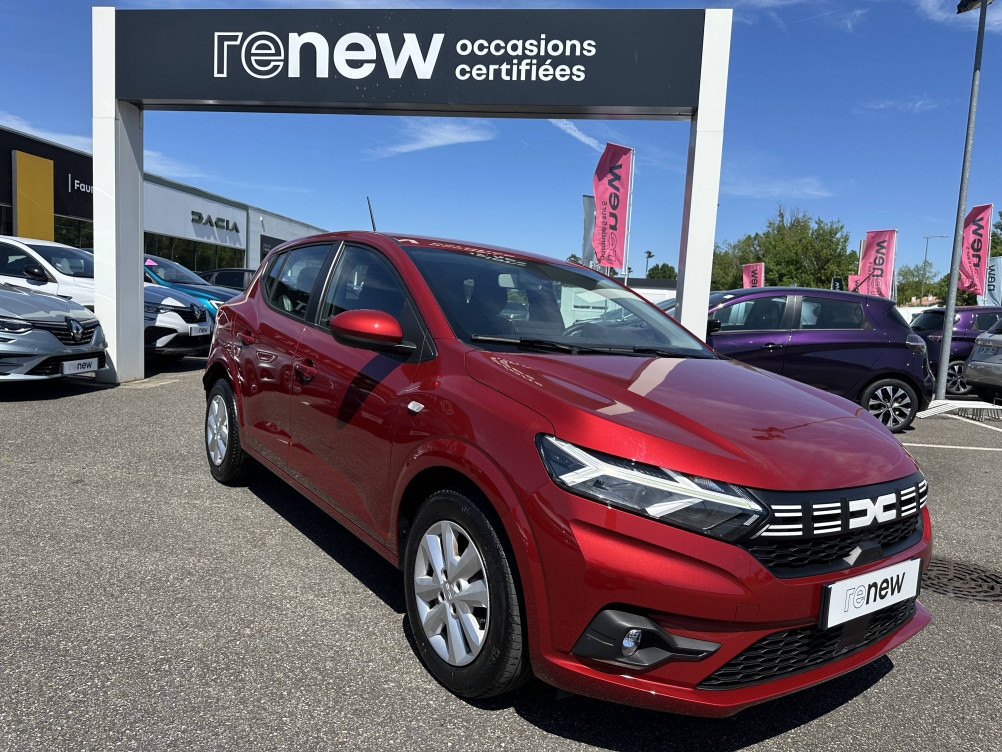 Acheter Dacia Sandero Sandero ECO-G 100 Expression 5p occasion dans les concessions du Groupe Faurie