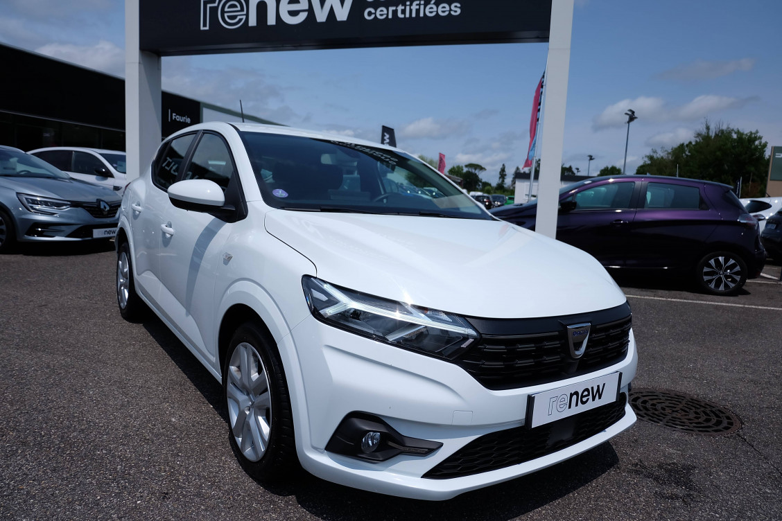 Acheter Dacia Sandero Sandero SCe 65 Confort 5p occasion dans les concessions du Groupe Faurie