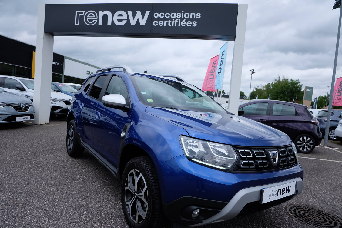 Acheter Dacia Duster Duster Blue dCi 115 4x2 Prestige 5p occasion dans les concessions du Groupe Faurie