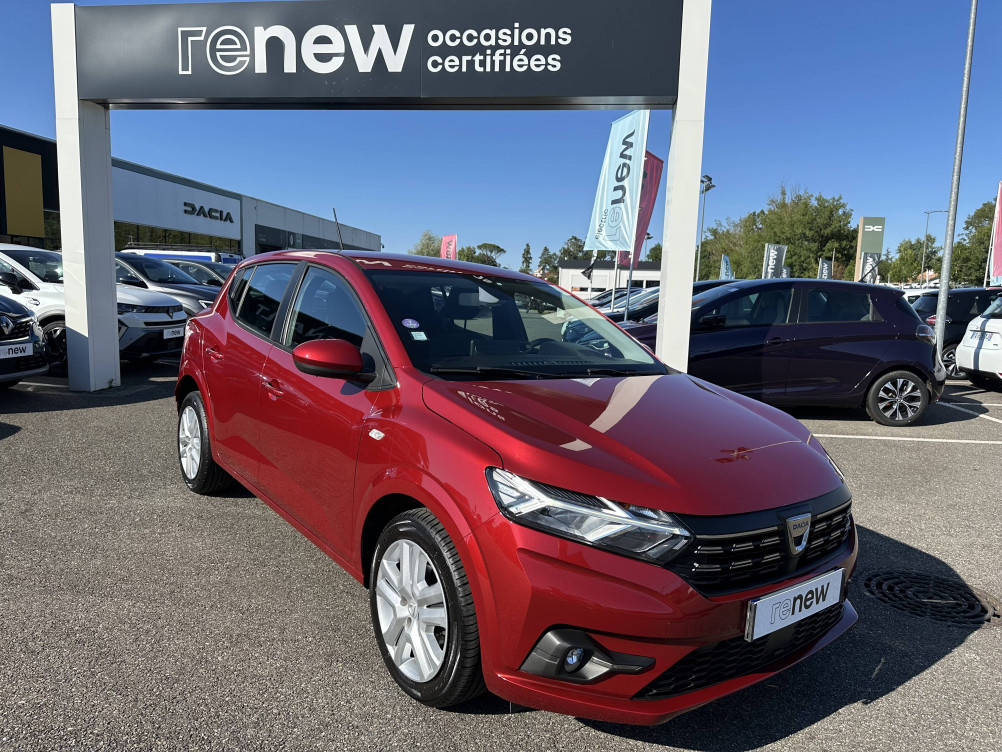 Acheter Dacia Sandero Sandero ECO-G 100 Confort 5p occasion dans les concessions du Groupe Faurie