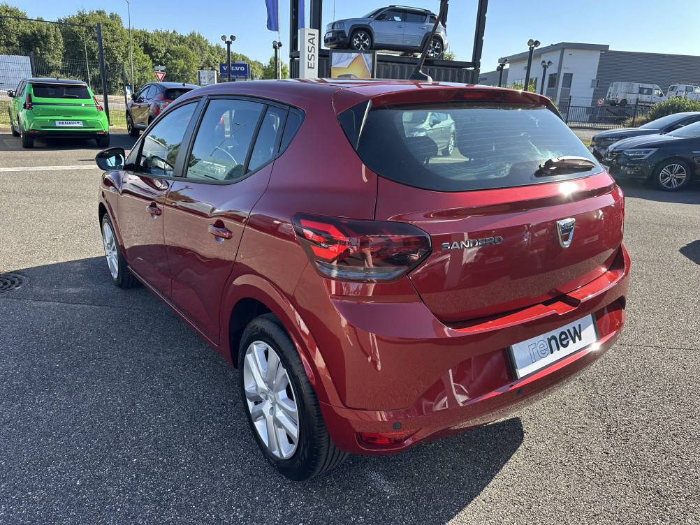 Acheter Dacia Sandero Sandero ECO-G 100 Confort 5p occasion dans les concessions du Groupe Faurie