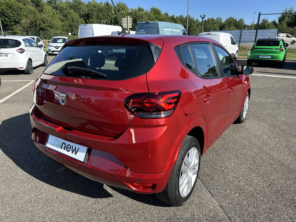 Acheter Dacia Sandero Sandero ECO-G 100 Confort 5p occasion dans les concessions du Groupe Faurie