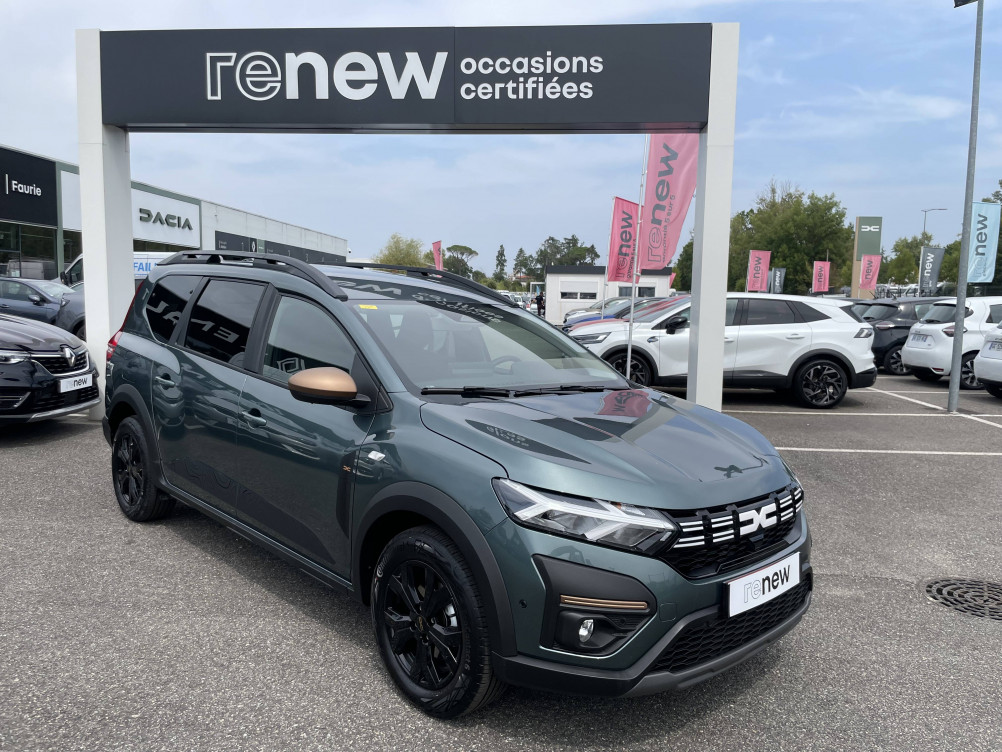 Acheter Dacia Jogger Jogger Hybrid 140 7 places GSR2 Extreme + 5p occasion dans les concessions du Groupe Faurie