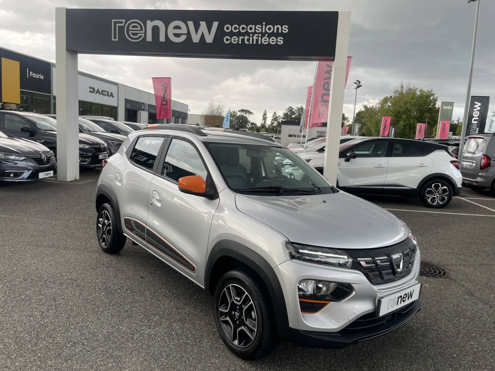 Acheter Dacia Spring Spring Achat Intégral Confort Plus 5p occasion dans les concessions du Groupe Faurie