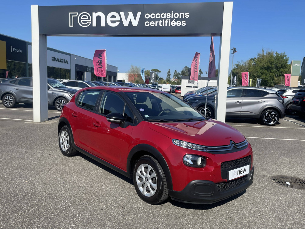 Acheter Citroën C3 C3 PureTech 82 Feel 5p occasion dans les concessions du Groupe Faurie