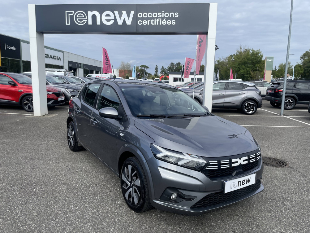 Acheter Dacia Sandero Sandero ECO-G 100 GSR2 Expression 5p occasion dans les concessions du Groupe Faurie